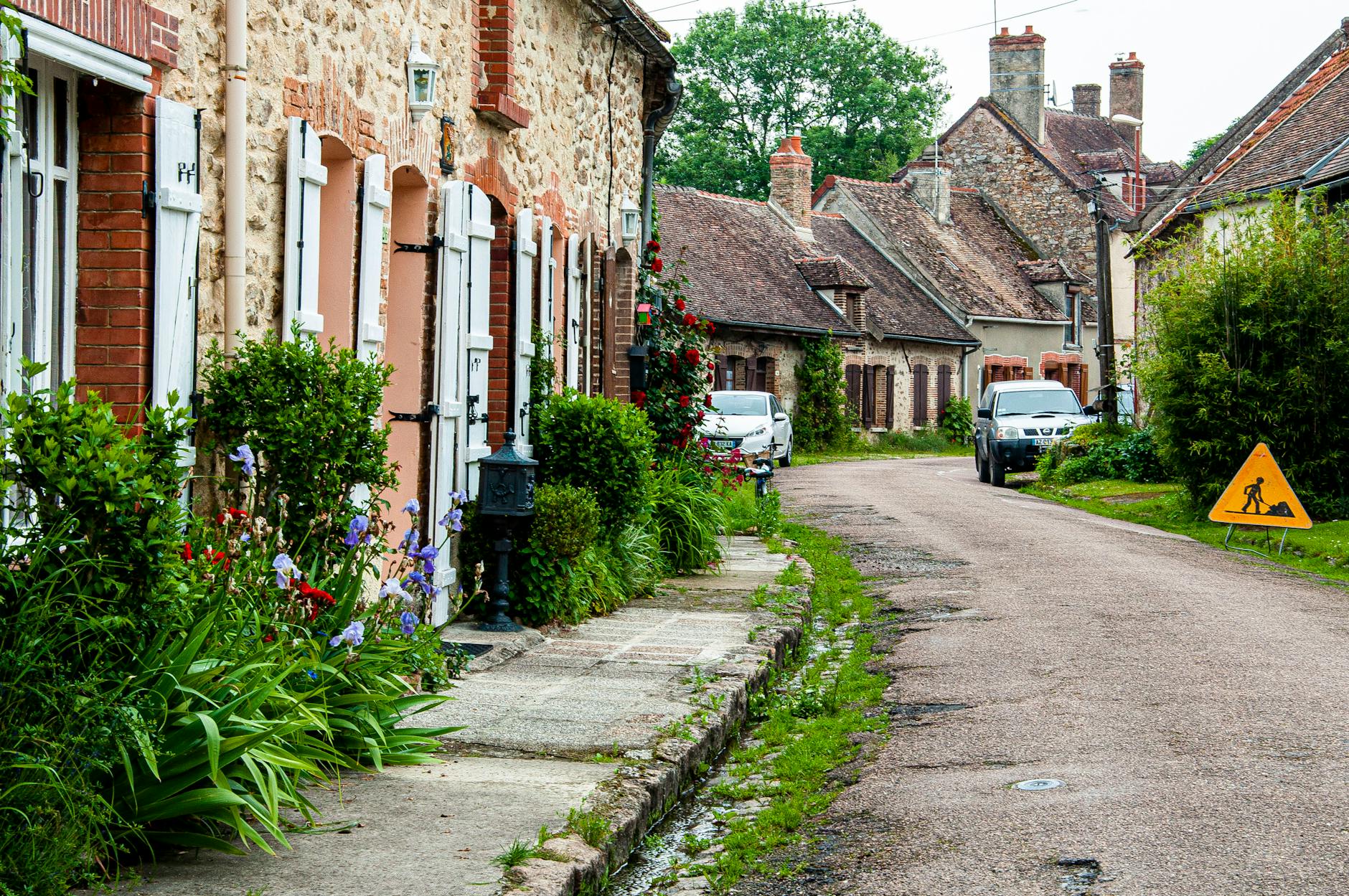 The village of Auvers-sur-Oise where Van Gogh spent his final days painting