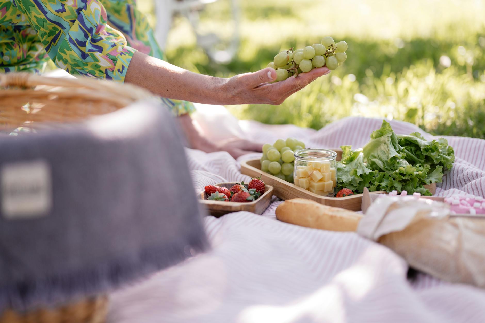Enjoying a budget-friendly picnic in a Paris park — the best way to experience paris on a budget