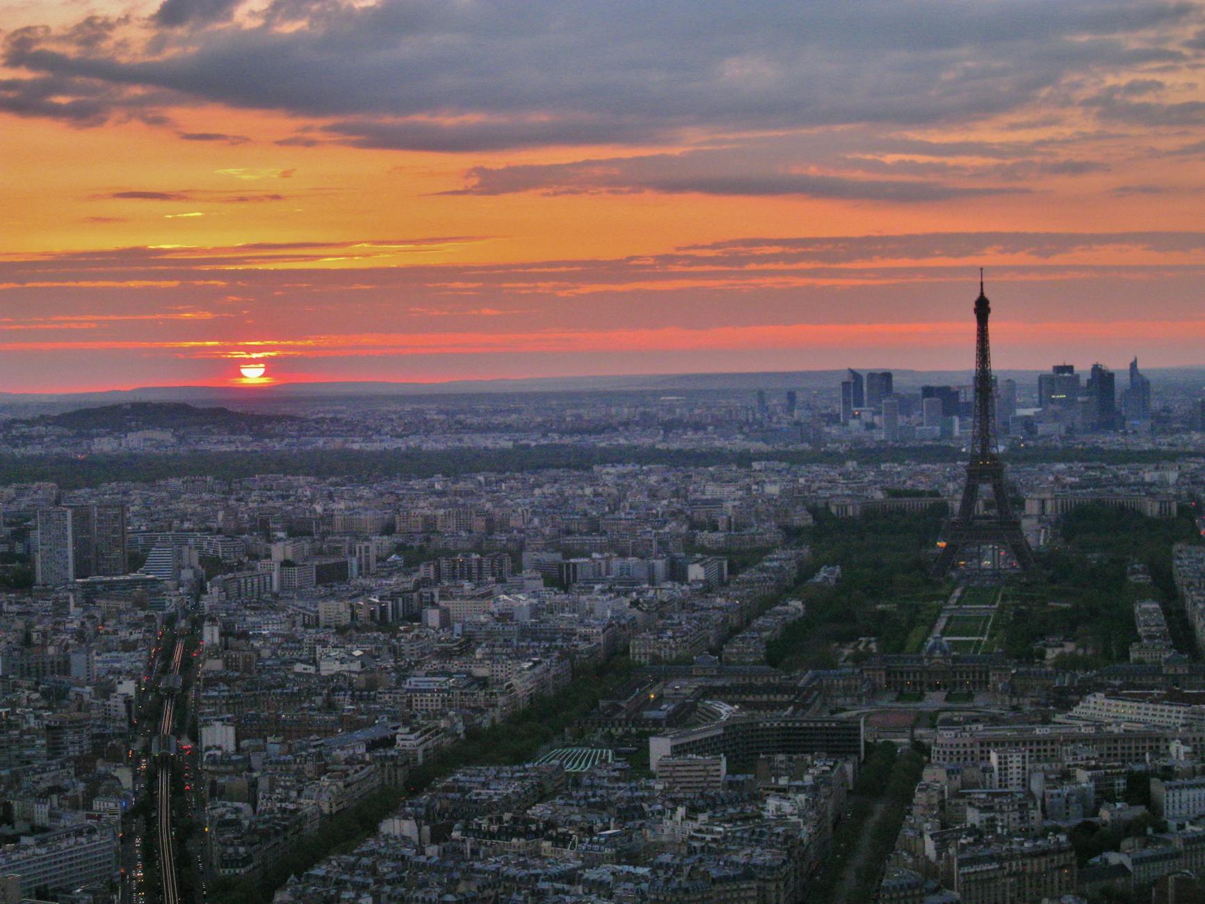 Eiffel Tower Paris Sunset - Things to do in Paris