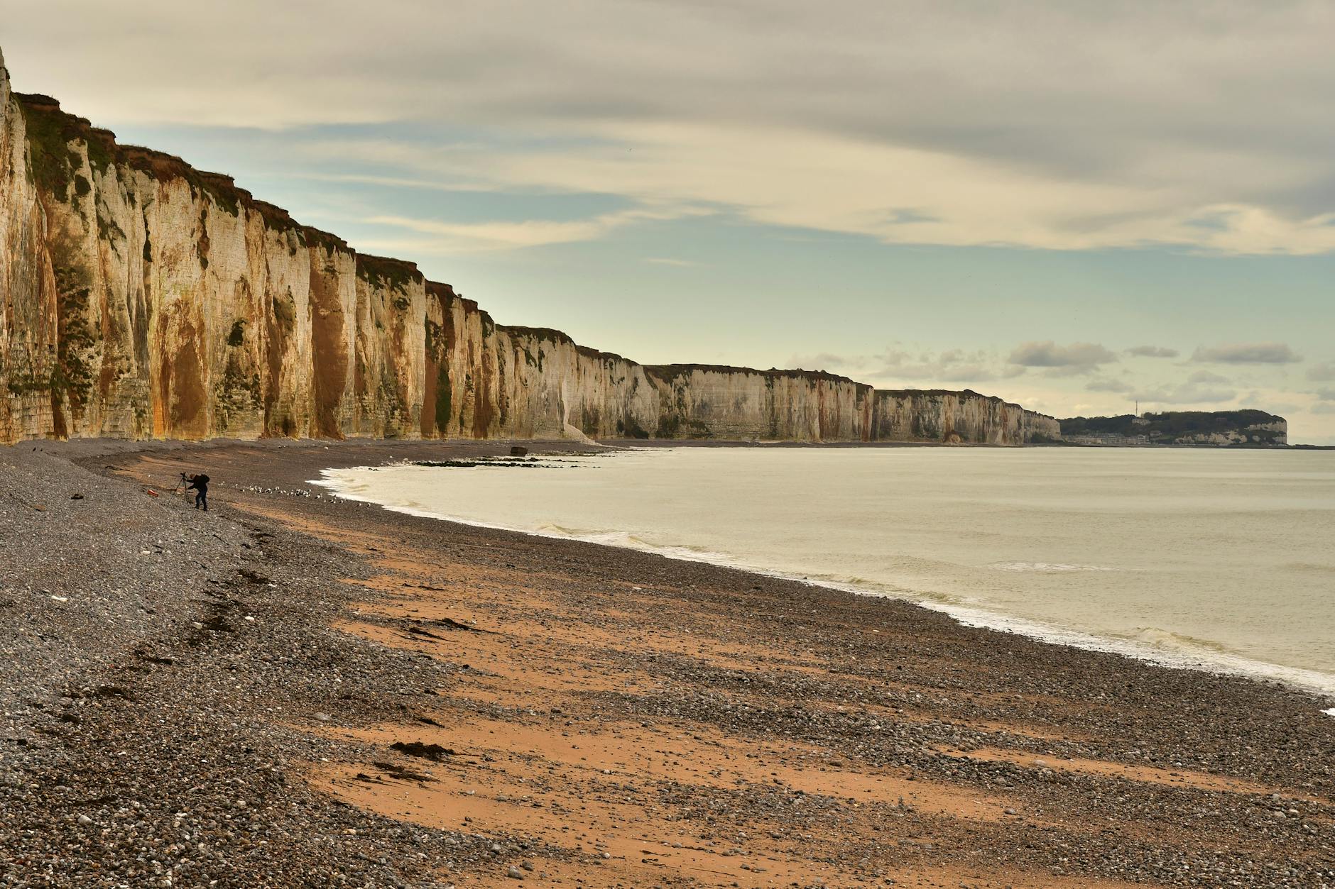 Normandy coastline cliffs — a scenic day trip from Paris