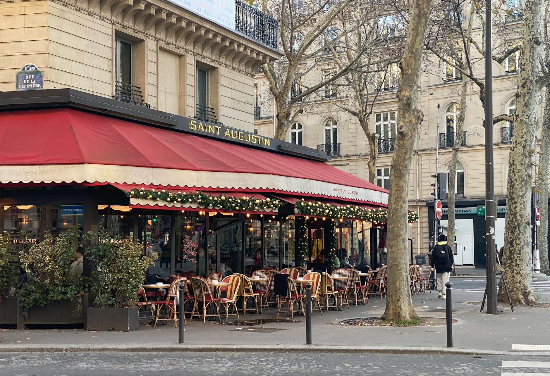 Iconic Saint-Germain-des-Prés cafe terrace in Paris — the heart of Left Bank culture