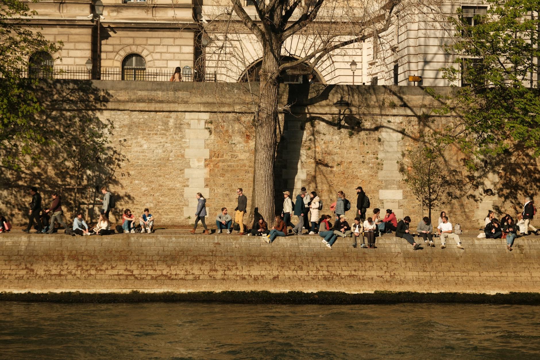 Teenagers exploring the streets and culture of Paris
