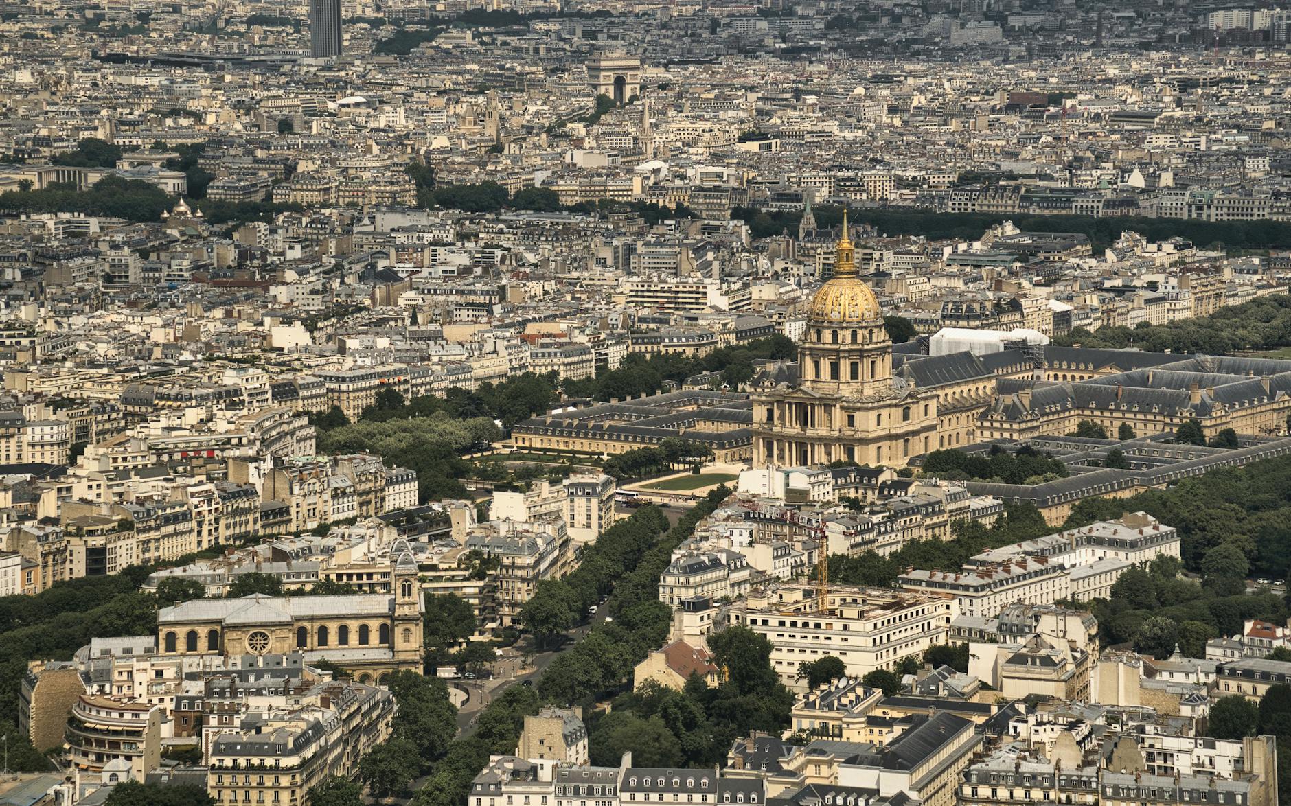Champ de Mars at golden hour, the picnic spot built into every Paris honeymoon itinerary